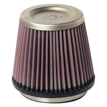 K&N Universal Air Filter Round Tapered Titanium Top 4.5in Top OD x 5.875in Base OD x 5in H - JDMuscleAir Intake Filter ReplacementsknnRT-4610