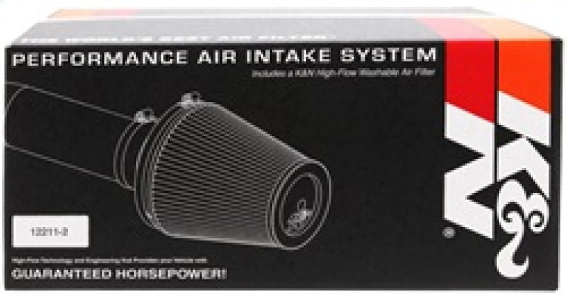 K&N Wrinkle Red Typhoon Short Ram Intake System Honda Civic Si 2000-2004 / Type R 2000-2004 | 69-1009TWR - JDMuscleIntakesknn69-1009TWR