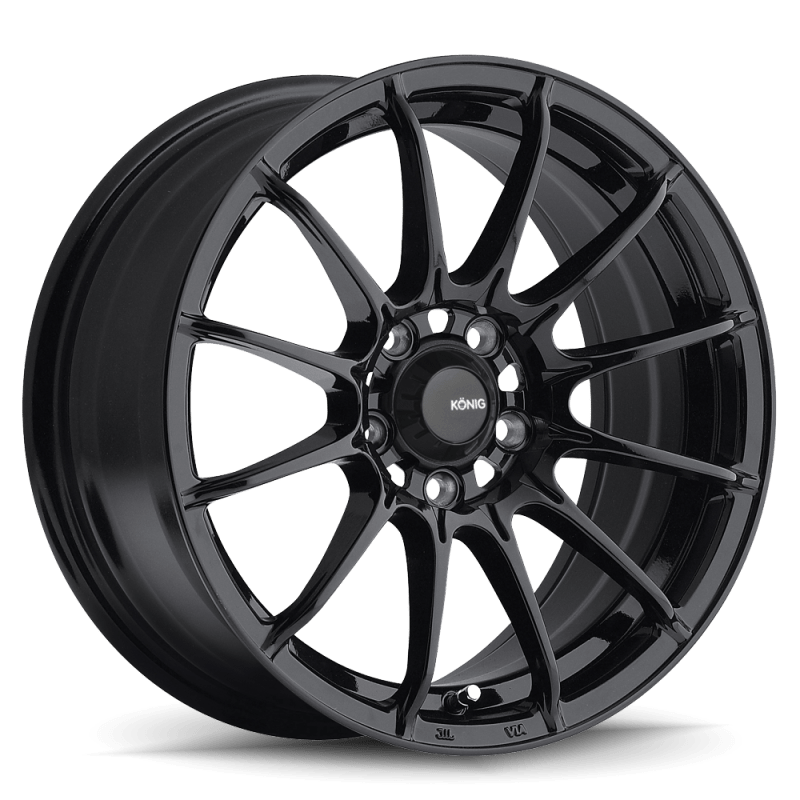 Konig Dial In 15x8 4x100 ET25 Gloss Black - JDMuscleNon-CategorizedkngDI58100305