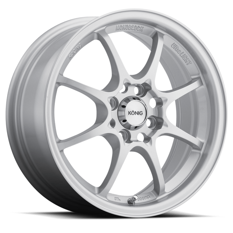 Konig Helium 15x6.5 4x100 ET40 Silver - JDMuscleNon-CategorizedkngHE65D0440S
