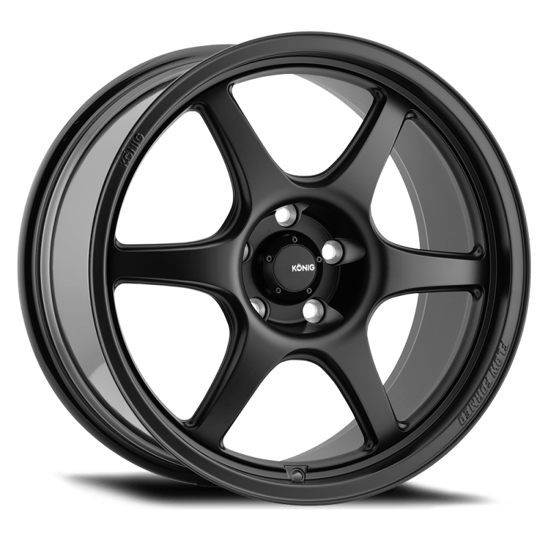 Konig Hexaform 18x9.5A 5x120 ET35 Matte Black - JDMuscleNon-CategorizedkngHFN8520355