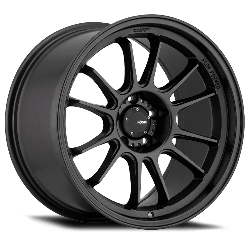 Konig Hypergram 18x8.5 5x108 ET43 Matte Black - JDMuscleNon-CategorizedkngHG88508435