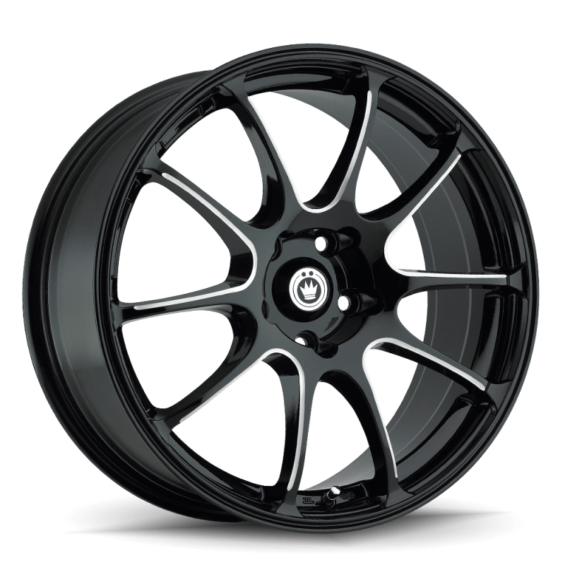 Konig Illusion 15x6.5 4x100 ET38 Black/Ball Cut Machine - JDMuscleNon-CategorizedkngIL56100385