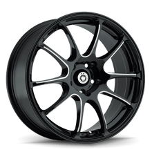 Konig Illusion 18x8 5x114.3 ET35 Black/Ball Cut Machine - JDMuscleWheelskngIL88514355