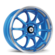 Konig Lightning 15x7 4x100 ET38 Blue/Machine Lip - JDMuscleNon-CategorizedkngLI57100383
