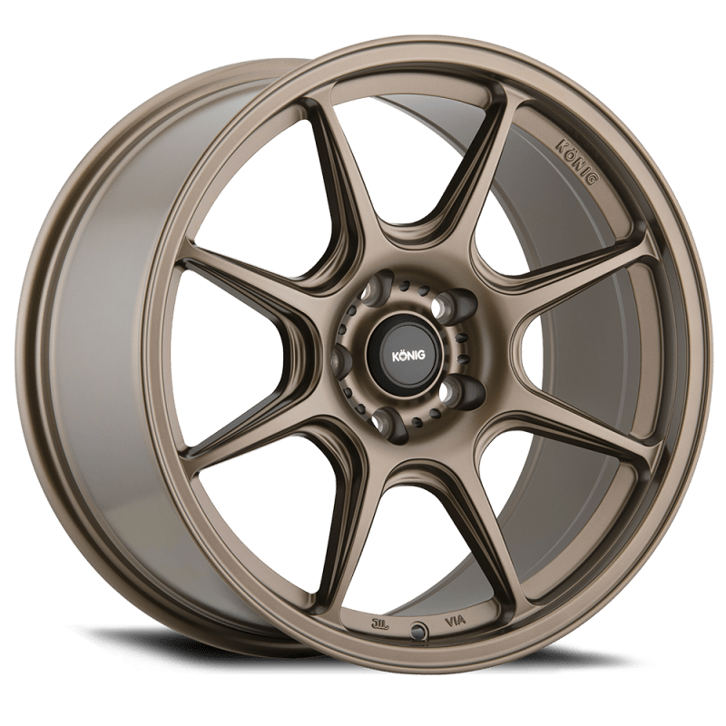 Konig Lockout 17x8 5x114.3 ET43 Matte Bronze - JDMuscleNon-CategorizedkngLK87514438