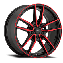 Konig Myth 17x8 5x114.3 ET43 Gloss Black w/ Red Tinted Clearcoat - JDMuscleNon-CategorizedkngMY8751443R