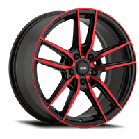 Konig Myth 18x8 5x100 ET43 Gloss Black w/ Red Tinted Clearcoat - JDMuscleNon-CategorizedkngMY8851043R
