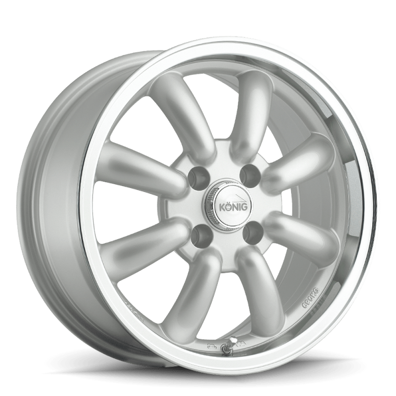 Konig Rewind 15x7 4x100 ET40 Silver - JDMuscleNon-CategorizedkngRW7510040S