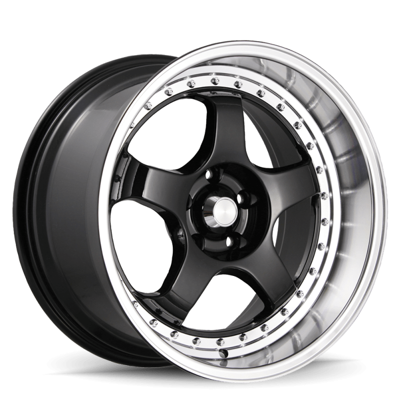 Konig SSM 18x8 5x114.3 ET45 Gloss Black w/ Machined Lip - JDMuscleNon-CategorizedkngSS88514455