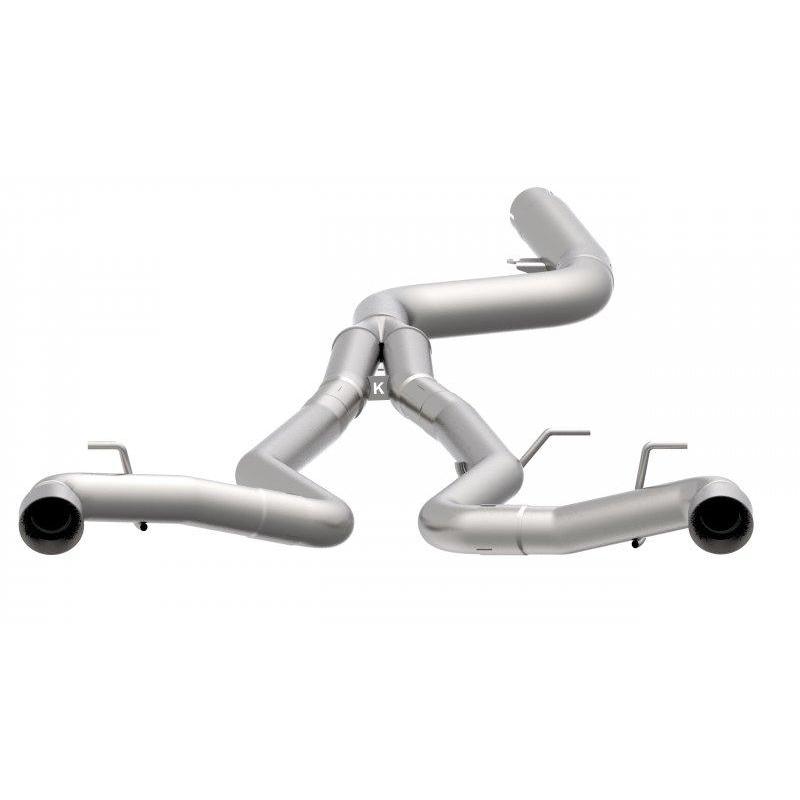 Kooks 2020 Toyota Supra 3.5in x 3in SS Muffler Delete Catback Exhaust w/Polished Tips | 44115200 - JDMuscleCat Back Exhaust Systemksh44115200