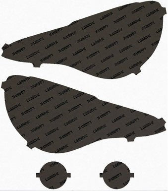 Lamin - X Headlight Covers Gunsmoke Subaru BRZ 2013 - 2016 | S026G - JDMuscleLight / Paint ProtectionLAMS026G