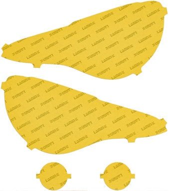 Lamin - X Headlight Covers Yellow Subaru BRZ 2013 - 2016 | S026Y - JDMuscleLight / Paint ProtectionLAMS026Y