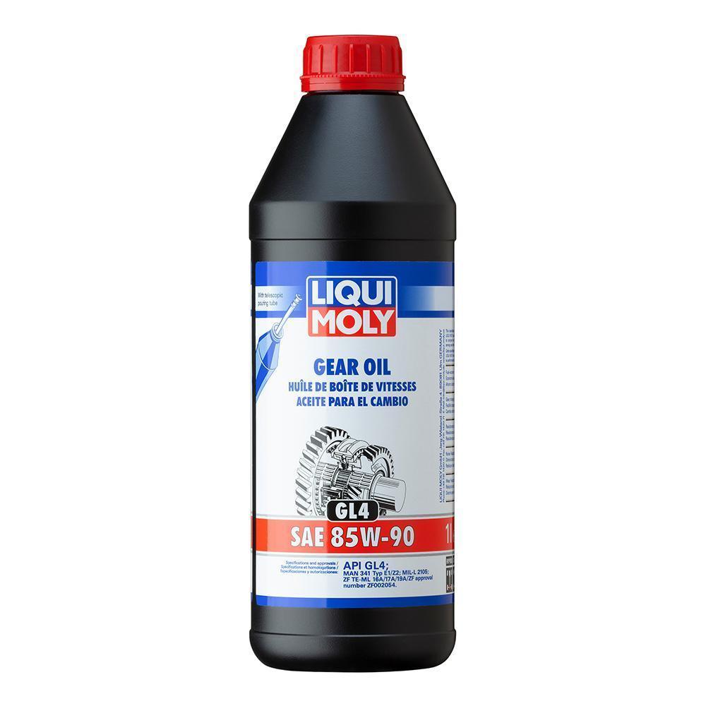 LIQUI MOLY 1L Gear Oil GL4 SAE 85W-90 (20016)-lqm20016-Transmission Fluid-LIQUI MOLY-JDMuscle