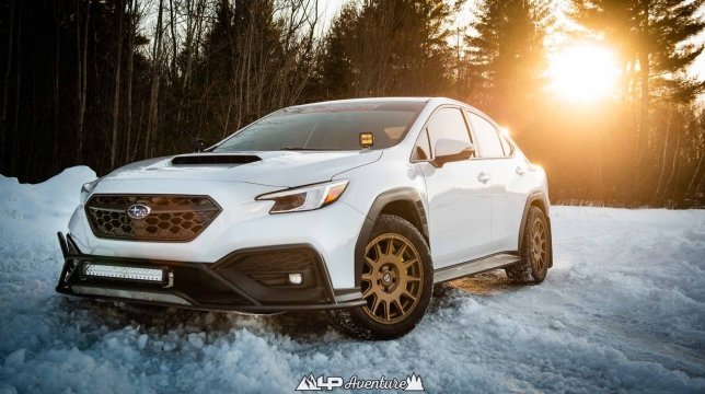 LP Aventure [22 - 26 WRX] Regular Bumper Guard - Powder Coated | Incl Front Plate | FLP - WRX - 22 - GUARD - S+OPC - JDMuscleBumper Guards / Light BarslpaFLP-WRX-22-GUARD-S+OPC