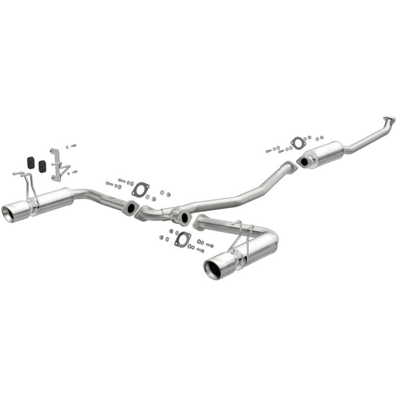MagnaFlow 16 - 21 Civic L4 2.0L Street Series Cat - Back Exhaust w/ Polished Tips | 19313 - JDMuscleCat Back Exhaust Systemmag19313