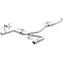 MagnaFlow 16 - 21 Civic L4 2.0L Street Series Cat - Back Exhaust w/ Polished Tips | 19313 - JDMuscleCat Back Exhaust Systemmag19313