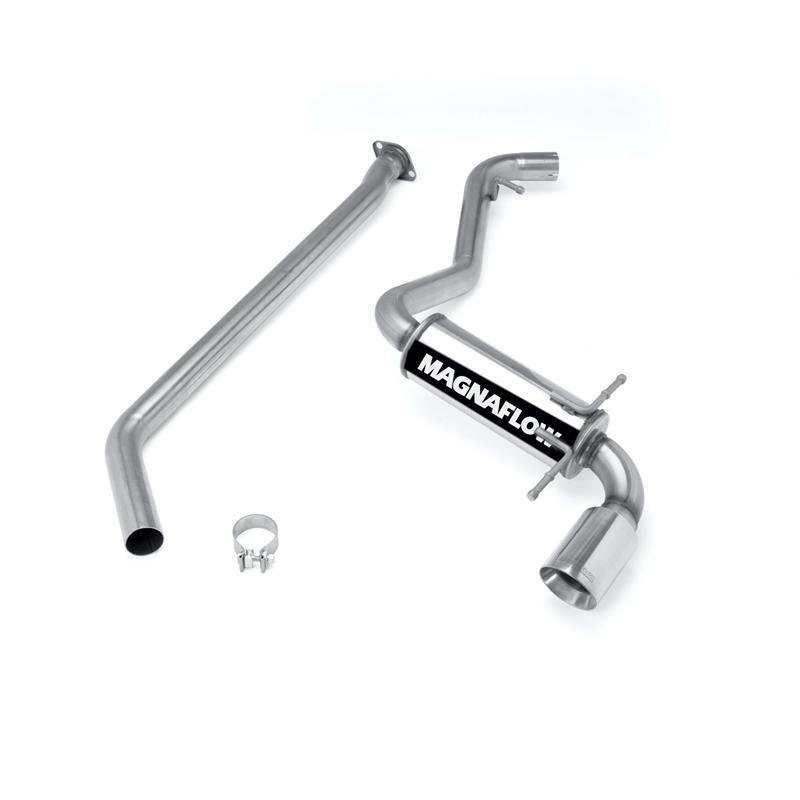 MagnaFlow 2.5in Cat Back Exhaust Subaru WRX Hatchback 2008-2010 (16847)-mag16847-16847-Cat Back Exhaust System-Magnaflow Performance-JDMuscle