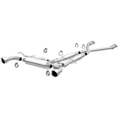 MagnaFlow Cat - Back Street Series SS 2.25in Dual Split Rear Exit Exhaust Nissan 370Z V6 3.7L 2009 - 2017 | 19135 - JDMuscleCat Back Exhaust Systemmag19135