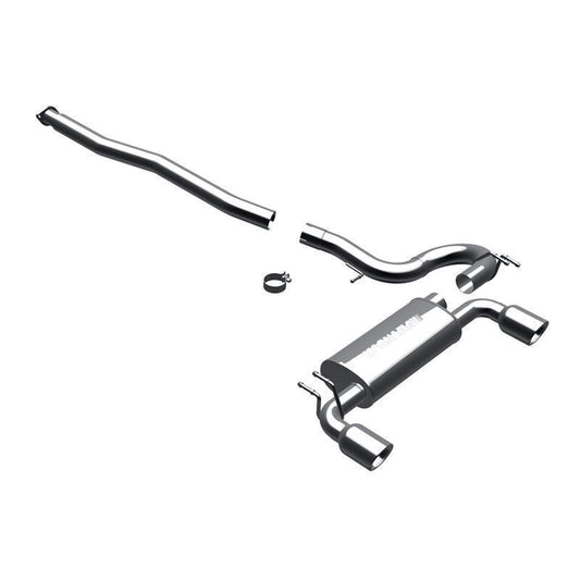 MagnaFlow Dual Outlet Cat Back Exhaust for EVO X (16823)-mag16823-16823-Cat Back Exhaust System-Magnaflow Performance-JDMuscle