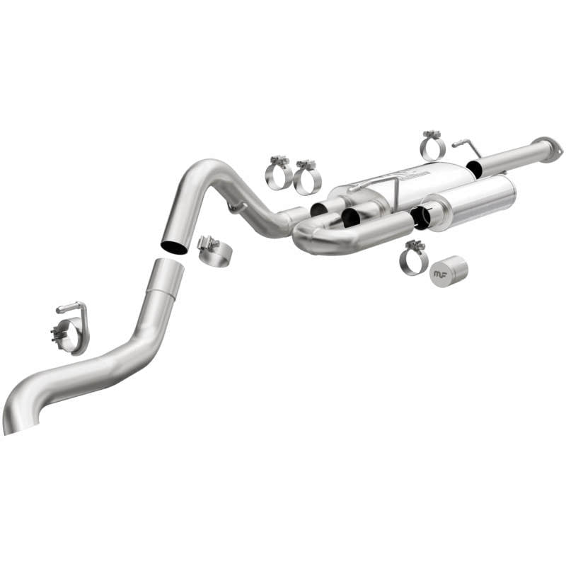 MagnaFlow Stainless Overland Cat - Back Exhaust System Toyota Tacoma 2016 - 2022 | 19583 - JDMuscleCat Back Exhaust Systemmag19583