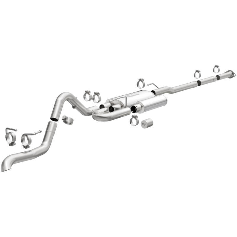 MagnaFlow Stainless Overland Cat - Back Exhaust System Toyota Tacoma V6 4.0L 2014 - 2015 | 19585 - JDMuscleCat Back Exhaust Systemmag19585