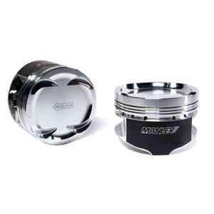 Manley Piston Set Mitsubishi Eclipse 1990-1999 (605005C-4)-man605005C-4-605005C-4-Pistons and Sleeves-Manley Performance-90-94 6 Bolt 4G63 85.5mm (+.5 Over) Pistons and Rings - 8.5:1 Comp-JDMuscle