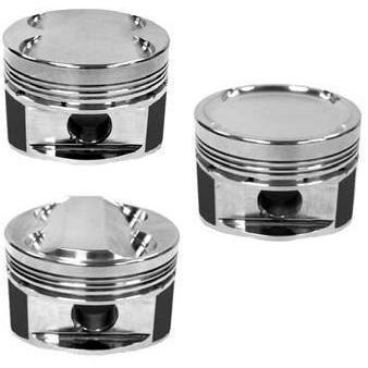 Manley Piston Set w/ Ring 86mm STD Bore Stroker 9:1 Dish Toyota Supra Turbo (2JZGTE) (629100C-6)-man629100C-6-629100C-6-Pistons and Sleeves-Manley Performance-JDMuscle