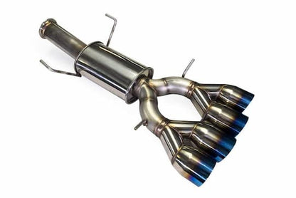 MAP Catback Exhaust | 2017+ Honda Civic Si SEDAN ONLY | HDAX - CBE - SN - JDMuscleNon - CategorizedMAPHDAX-CBE-SN-RCE-BLNo, Factory Front Pipe 3 - Bolt Flange Attachment StyleRace MufflerBlue Tips