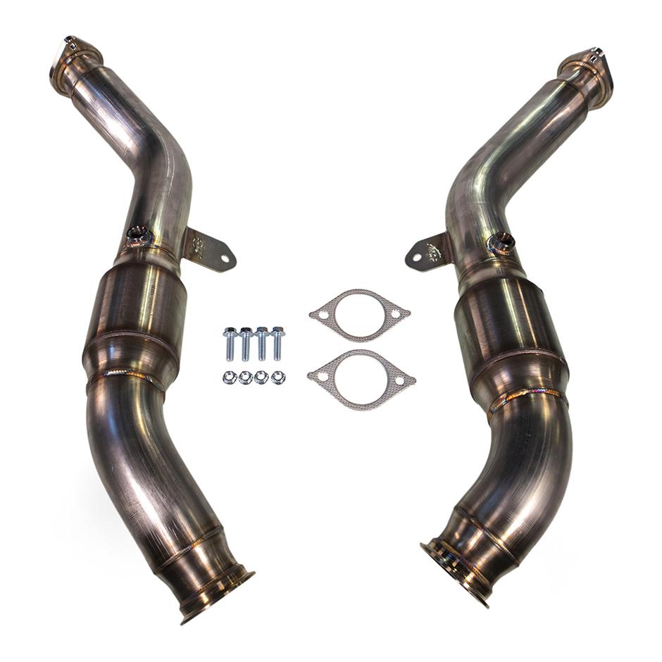 MAPerformance [16 - 21 Infiniti Q50 / Q60 3.0TT RWD] Downpipes | INFQ - DPC - PARENT - JDMuscleFront Pipes and Downpipes / J - PipesMAPINFQ-DPCGESI G - Sport OBD2 Cats