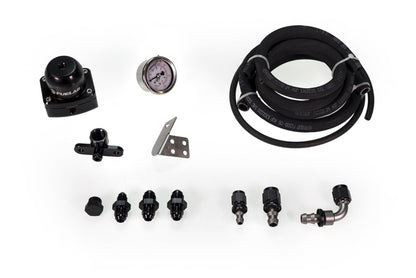 MAPerformance AFPR Install Kit with FueLab MINI Fuel Pressure Regulator | Mitsubishi Lancer Evolution X 2008 - 2015 | EVOX - AFPR - PL - FuelabMini - PARENT - JDMuscleFuel Pressure RegulatorsMAPEVOX-AFPR-PL-FuelabMini-BLKPush Lock