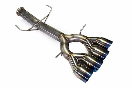 MAPerformance Catback Exhaust Honda Civic Si Sedan Only 2017+ | HDAX - CBE - SN - PARENT - JDMuscleCat Back Exhaust SystemMAPHDAX-CBE-SN-RCE-BLNo, Factory Front Pipe 3 - Bolt Flange Attachment StyleRace MufflerBlue Tips