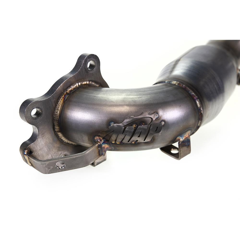 MAPerformance Catted Downpipe Honda Civic 1.5T 2016 - 21 / Civic Si 2017 - 21 | HDAX - DPC - PARENT - JDMuscleCat Back Exhaust SystemMAPHDAX-DPCCatted without New Turbo GasketNo OEM Heat Shield TabsRaw Polished