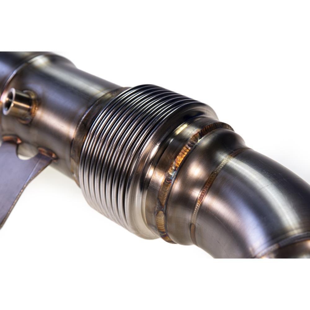 MAPerformance Catted Downpipe Toyota Supra 2020 - 21 | SUP - MK5 - DPC - GESI - JDMuscleFront Pipes and Downpipes / J - PipesMAPSUP-MK5-DPC-GESIRaw Stainless Steel
