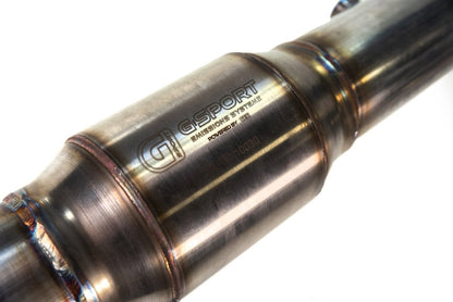 MAPerformance Catted Mid Pipe Mitsubishi Evo 10 2008 - 2015 | EVOX - TPC - O2 - JDMuscleExhaust Mid PipesMAPEVOX-TPC-O2