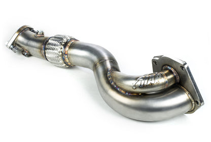 MAPerformance O2 Eliminator Downpipe Mitsubishi Evo X 2008-2015 | VOX-O2E-REC-3D-PARENT