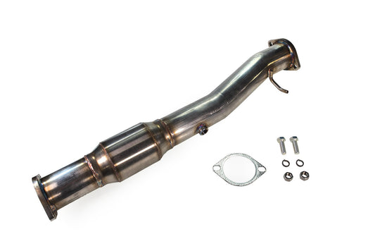 MAPerformance Catted Mid Pipe Mitsubishi Evo 10 2008-2015 | EVOX-TPC-O2