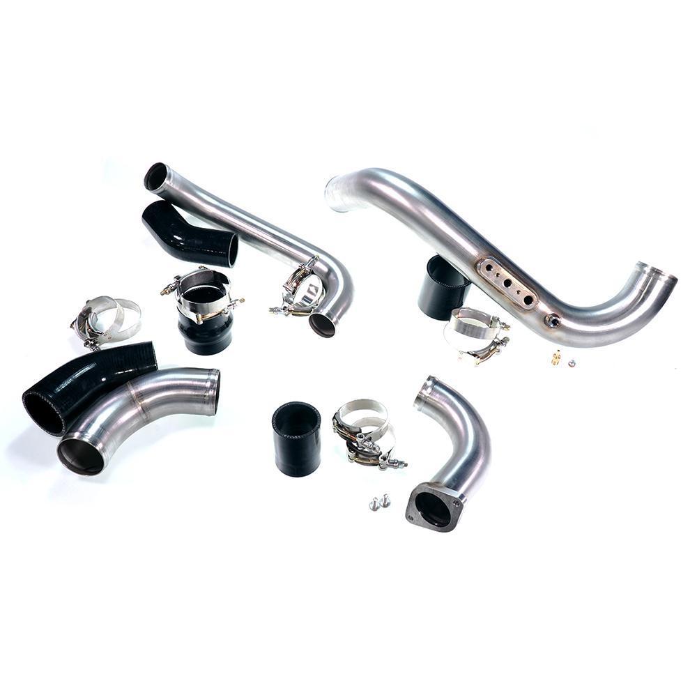 MAPerformance Intercooler Charge Piping 10th Gen Honda Civic 1.5T 2016 - 21 / Civic Sport 1.5T 2017 - 21 / Civic Si 1.5T 2017 - 21 | HDAX - CPK - PARENT - JDMuscleIntercooler Piping KitsMAPHDAX-CPK-OEMOEM Intercooler FitmentRaw Stainless Steel