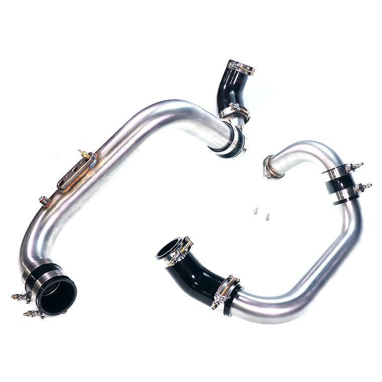 MAPerformance Intercooler Charge Piping 10th Gen Honda Civic 1.5T 2016 - 21 / Civic Sport 1.5T 2017 - 21 / Civic Si 1.5T 2017 - 21 | HDAX - CPK - PARENT - JDMuscleIntercooler Piping KitsMAPHDAX-CPK-OEMOEM Intercooler FitmentRaw Stainless Steel