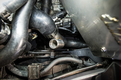 MAPerformance Lower Intercooler Pipe Mitsubishi Evo X 2008 - 2015 | EVOX - LICP - PARENT - JDMuscleIntercooler Piping KitsMAPEVOX-LICP-WBWrinkle Black