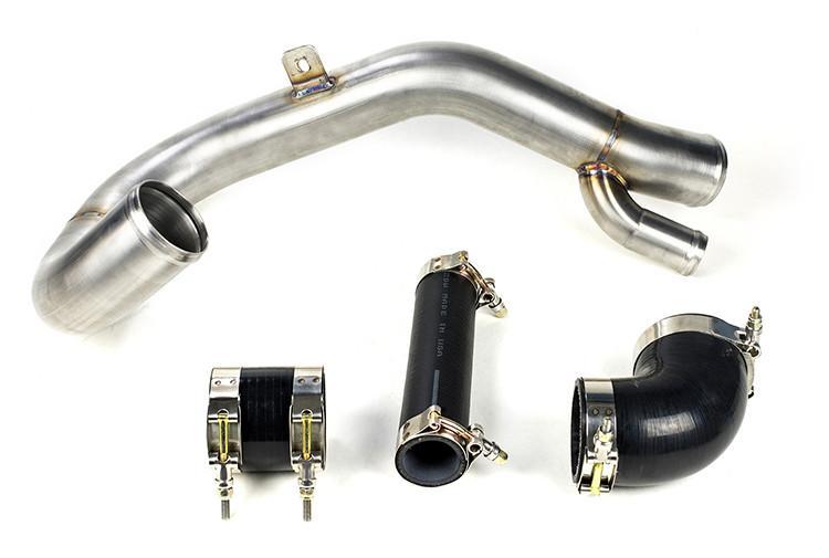 MAPerformance Lower Intercooler Pipe Mitsubishi Evo X 2008 - 2015 | EVOX - LICP - PARENT - JDMuscleIntercooler Piping KitsMAPEVOX-LICP-WBWrinkle Black
