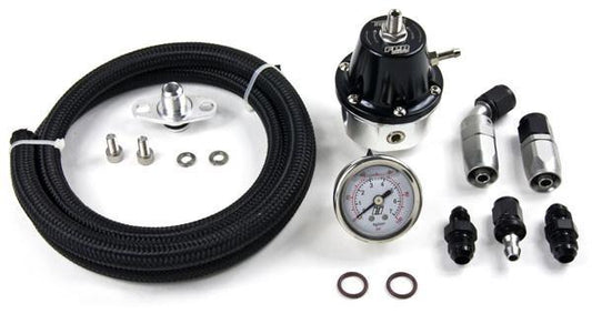 MAPerformance AFPR Install Kit with Blue Turbosmart Regulator Mitsubishi Evo 8/9 2003-2006 | EVO-AFPR-TS-SS-BL