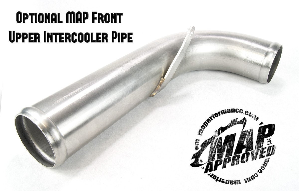 MAPerformance Rear Upper Intercooler Pipe Mitsubishi Evo X 2008 - 2015 | EVOX - RUICP - PARENT - JDMuscleIntercooler Piping KitsMAPEVOX-RUICPBrushed
