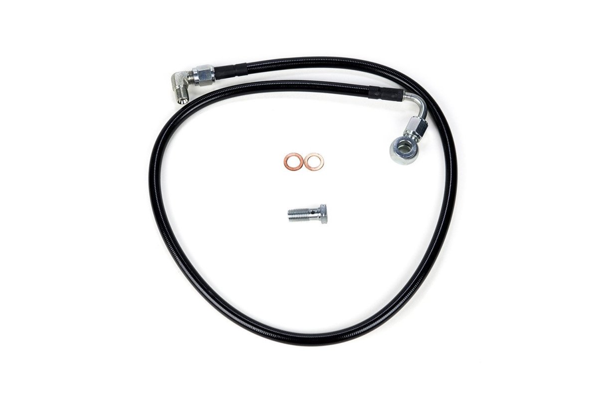 MAPerformance Turbocharger Oil Feed Line Kit T4 Top Mount Mitsubishi Evo X 2008 - 2015 | EVOX - OFL - T4 - JDMuscleOil Feed Lines and FittingsMAPEVOX-OFL-T4