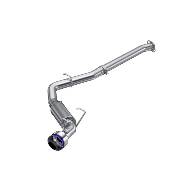 MBRP [12 - 22 BRZ, 17 - 22 GR86] Stainless Steel 3in Cat - Back - Single Rear Exit w Burnt Tip | S48063BE - JDMuscleCat Back Exhaust SystemmbrpS48063BE