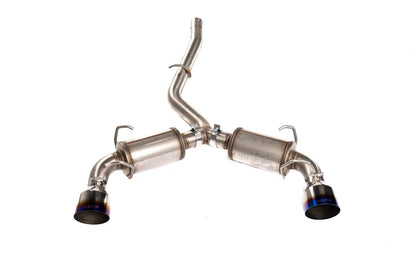 MBRP 13 - 22 BRZ / 13 - 16 FRS / 17 - 21 GT86 / 2022 GR86 Armor Pro Series Dual Exit Catback w/ Burnt Tips | S48043BE - JDMuscleCat Back Exhaust SystemmbrpS48043BE
