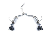 MBRP [15 - 21 WRX/STI] 3inch Cat Back Dual Split Rear Exit T304 with Carbon Fiber Tips Street version | S48003CF - JDMuscleCat Back Exhaust SystemMBRS48003CF