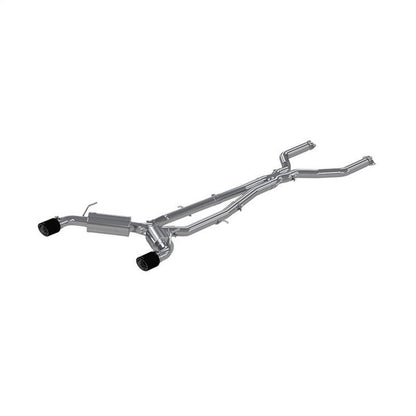 MBRP 16-21 Infiniti Q50 3.0L FWD/AWD 3in Cat Back w/ 4.5in OD Carbon Fiber Tips - T304 | S44003CF - JDMuscleCat Back Exhaust SystemmbrpS44003CF