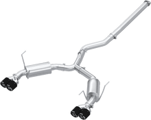 MBRP [22 - 26 WRX] 3in Cat - Back Dual Split Rear Quad Carbon Fiber Tips Street Profile Exhaust | S48073CF - JDMuscleCat Back Exhaust SystemmbrpS48073CF