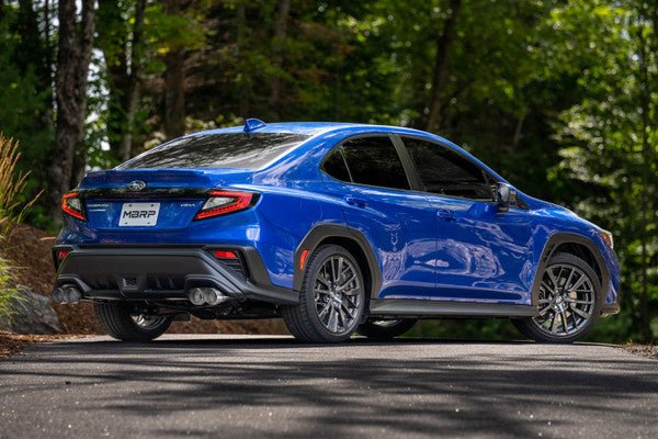 MBRP [22 - 26 WRX] 3in Cat - Back Dual Split Rear Quad Tips Street Profile Exhaust | S4807304 - JDMuscleCat Back Exhaust SystemmbrpS4807304